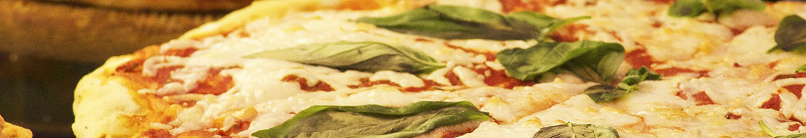 Eating Italian Pizza at Gio's Pizza restaurant in Anthem, AZ.